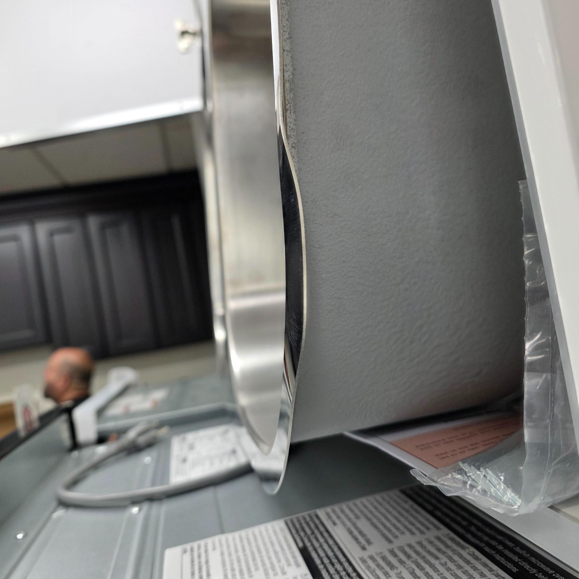 FRANKE REGATTA UNDERMOUNT DOUBLE BOWL KITCHEN SINK, MODEL RGX160, (NOTE: LIP HAS (2) MINOR DENT/ - Image 3 of 4