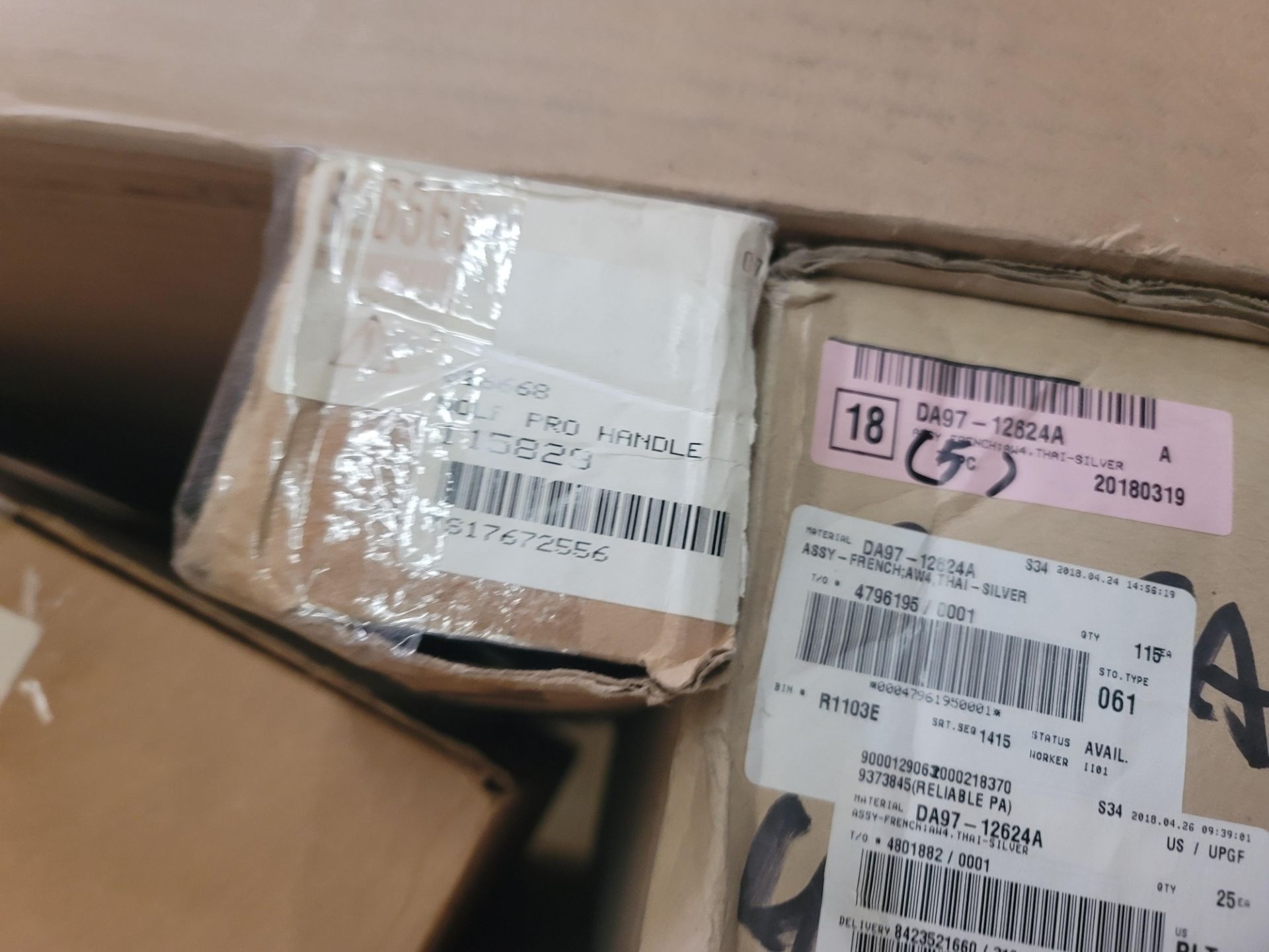 LOT - (1) SHELF OF BOXED APPLIANCE REPLACEMENT PARTS, APPROX. (15) CARTONS - Image 7 of 12