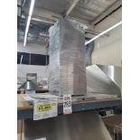 ZEPHYR EUROPA MODENA SERIES 36" ISLAND-MOUNT CHIMNEY RANGE HOOD, MODEL ZMDM90AS