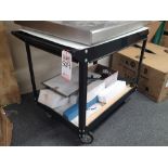 SHOP CART, 2' X 3', LIGHTWEIGHT, CONTENTS NOT INCLUDED