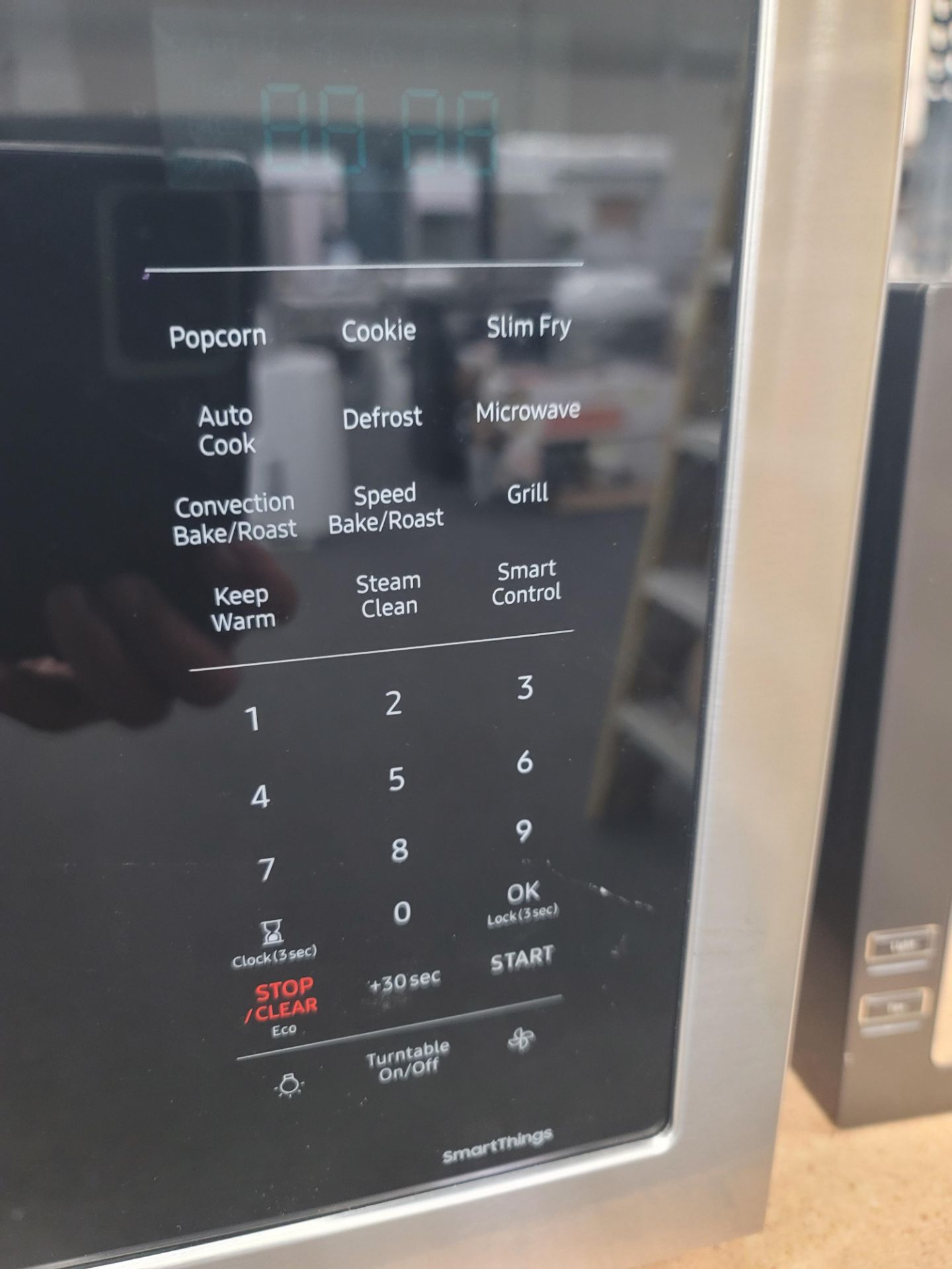 SAMSUNG 30" OVER-THE-RANGE CONVECTION SMART MICROWAVE OVEN IN STAINLESS STEEL, 1.7 CU. FT. CAPACITY, - Image 2 of 3