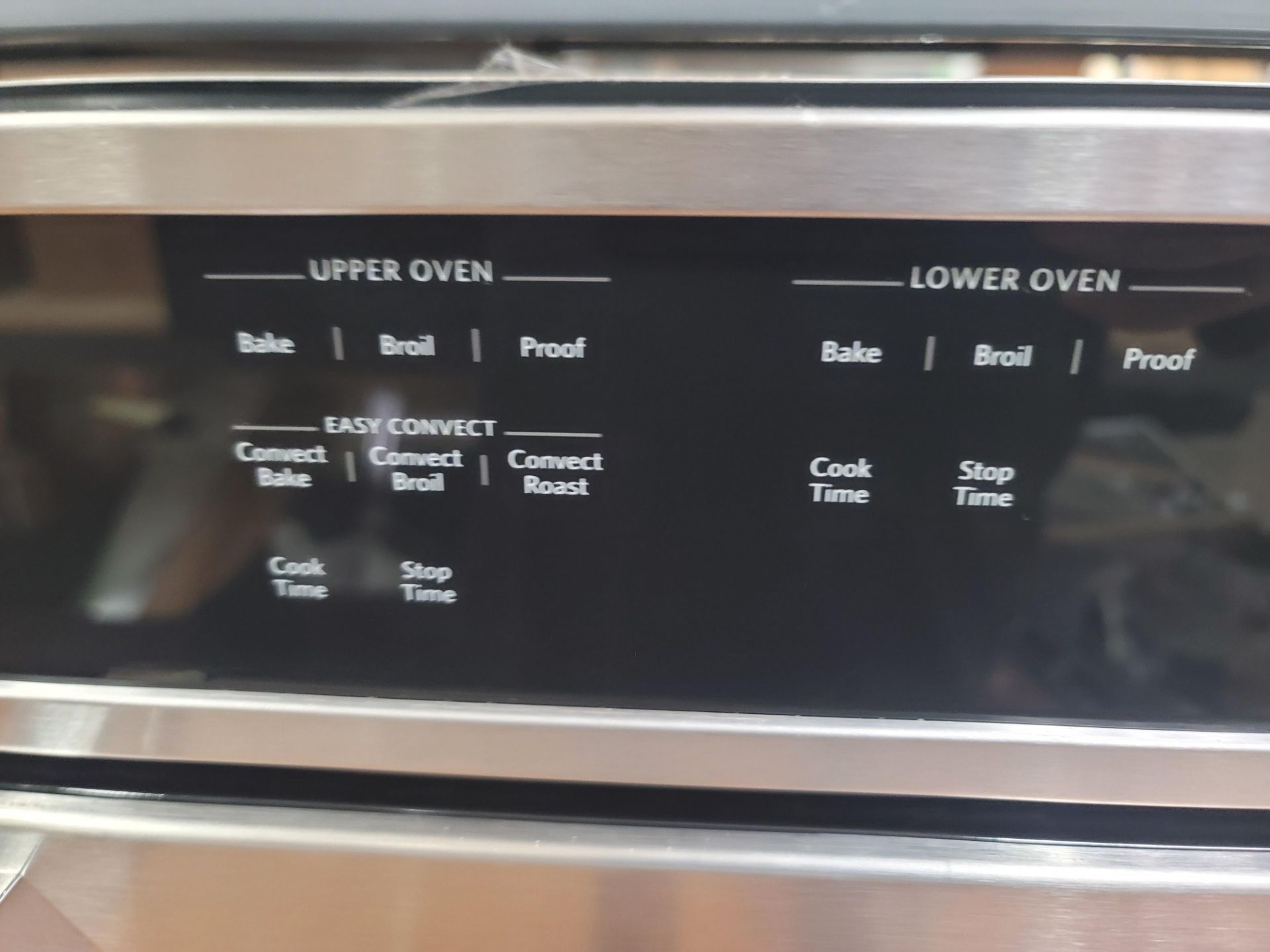 KITCHENAID 30" DOUBLE CONVECTION ELECTRIC WALL OVEN IN STAINLESS STEEL, CAPACITY: UPPER 5.0 CU. - Image 2 of 6