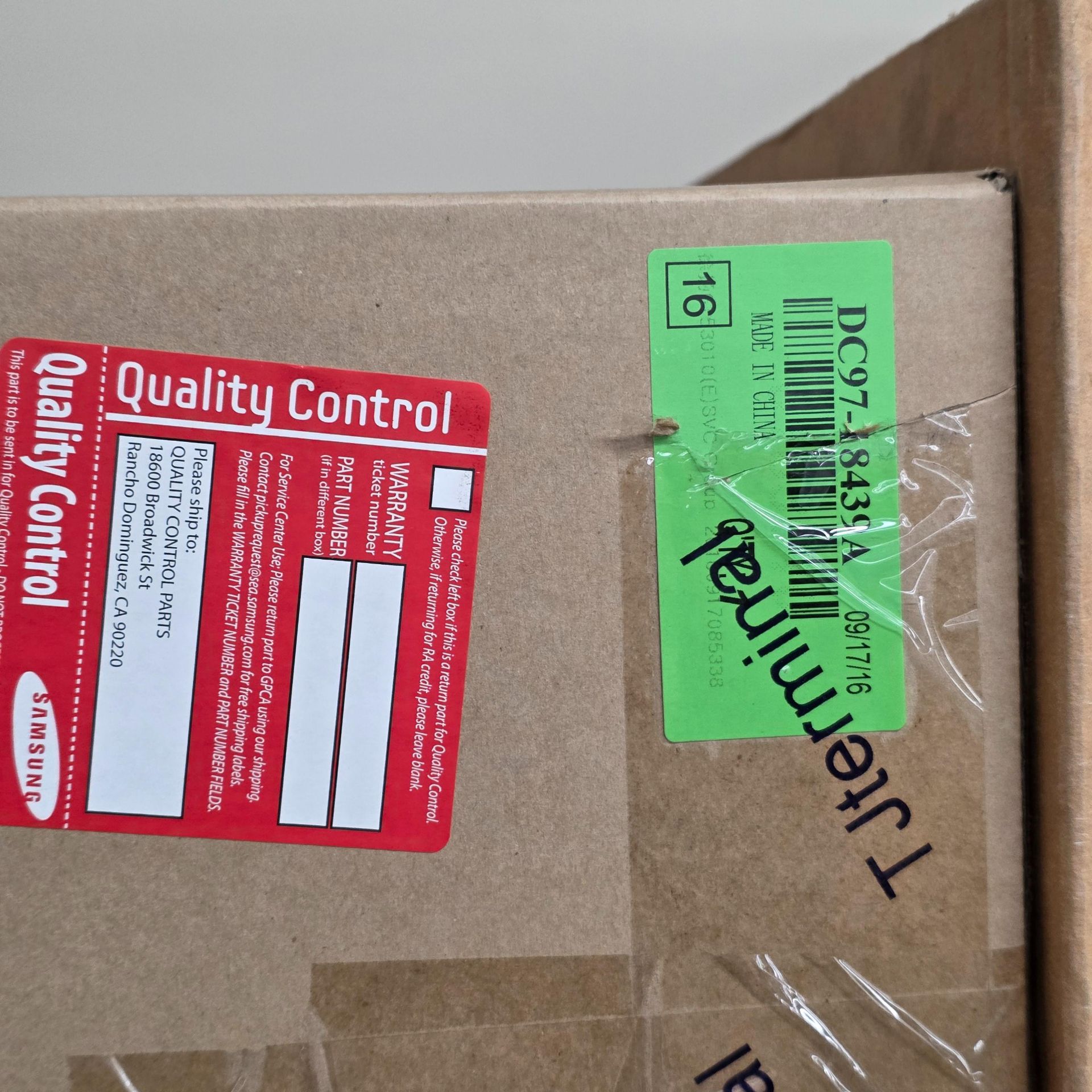 LOT - SHELF OF BOXED APPLIANCE REPLACEMENT PARTS, APPROX. (8) CARTONS - Image 5 of 8