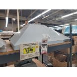 WHIRLPOOL 30" CANOPY STYLE WALL MOUNT RANGE HOOD, MODEL WVW53UC0FS