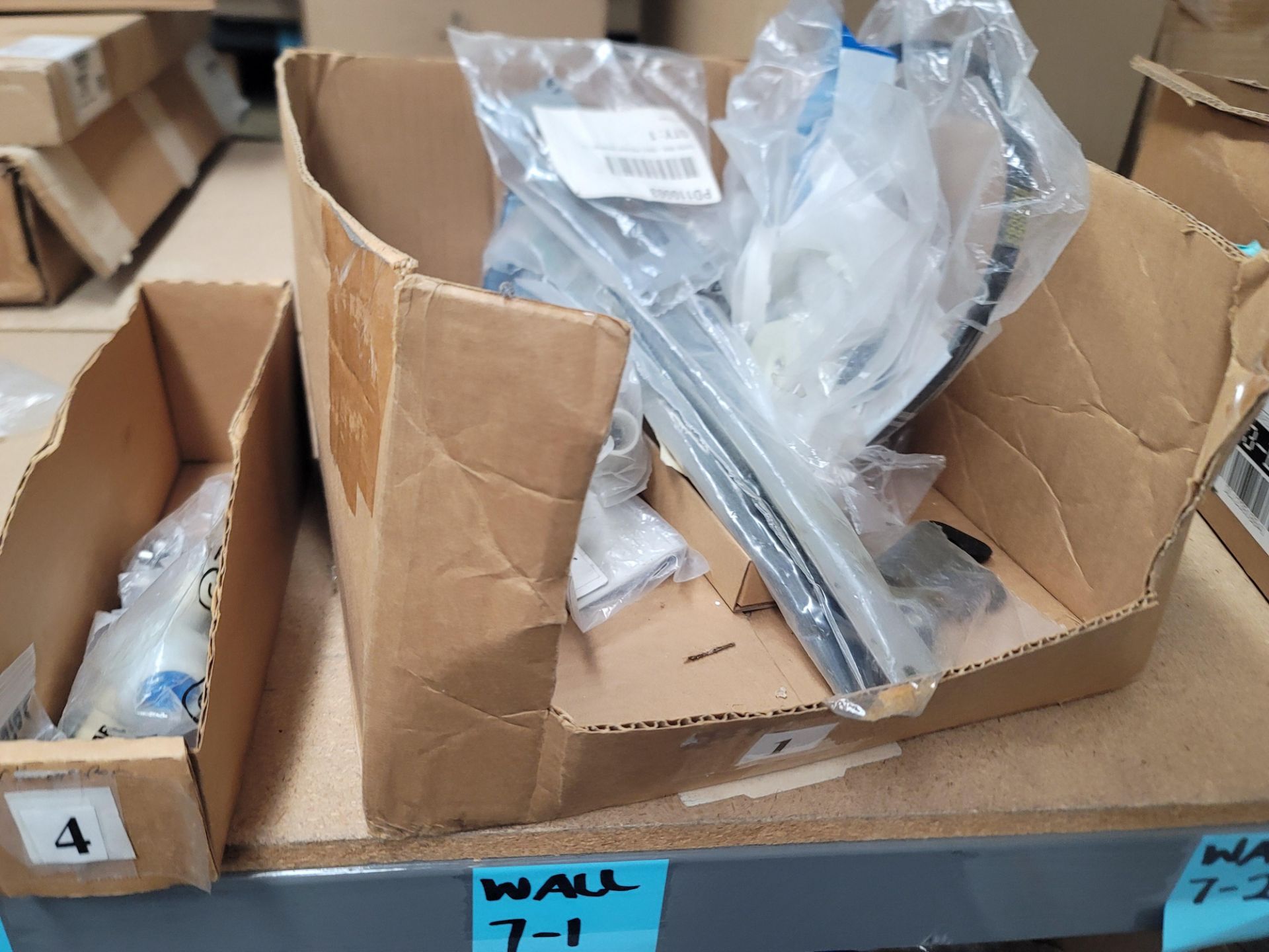 LOT - 8' SHELF UNIT W/ CONTENTS OF APPLIANCE REPLACEMENT PARTS - Image 4 of 16