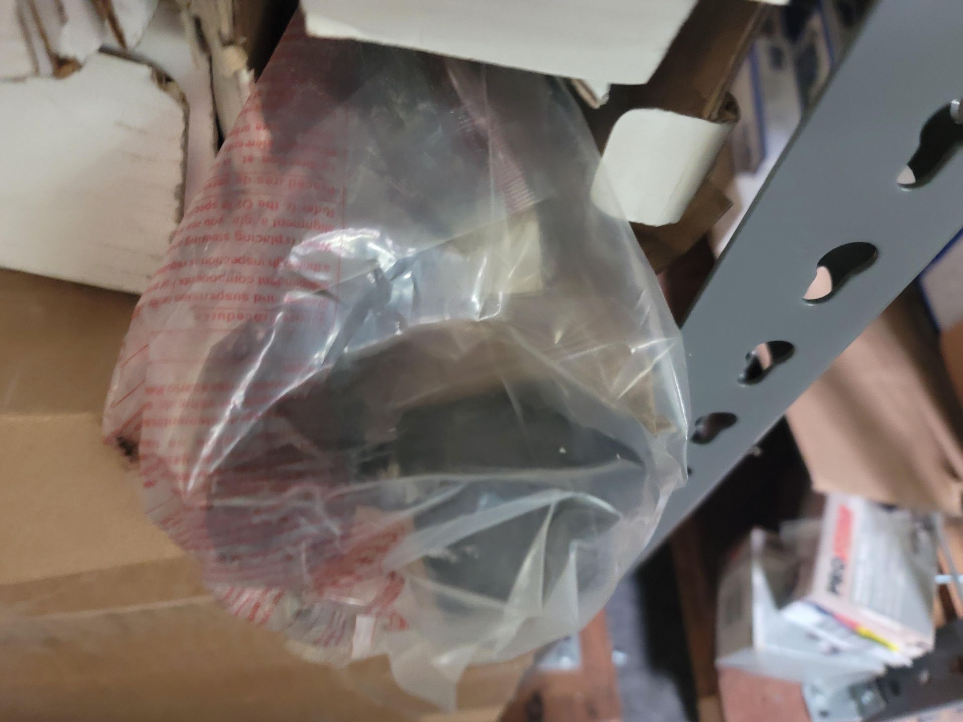 LOT - SHELF UNIT, 3' X 4', W/ CONTENTS OF CAR PARTS - Image 6 of 8