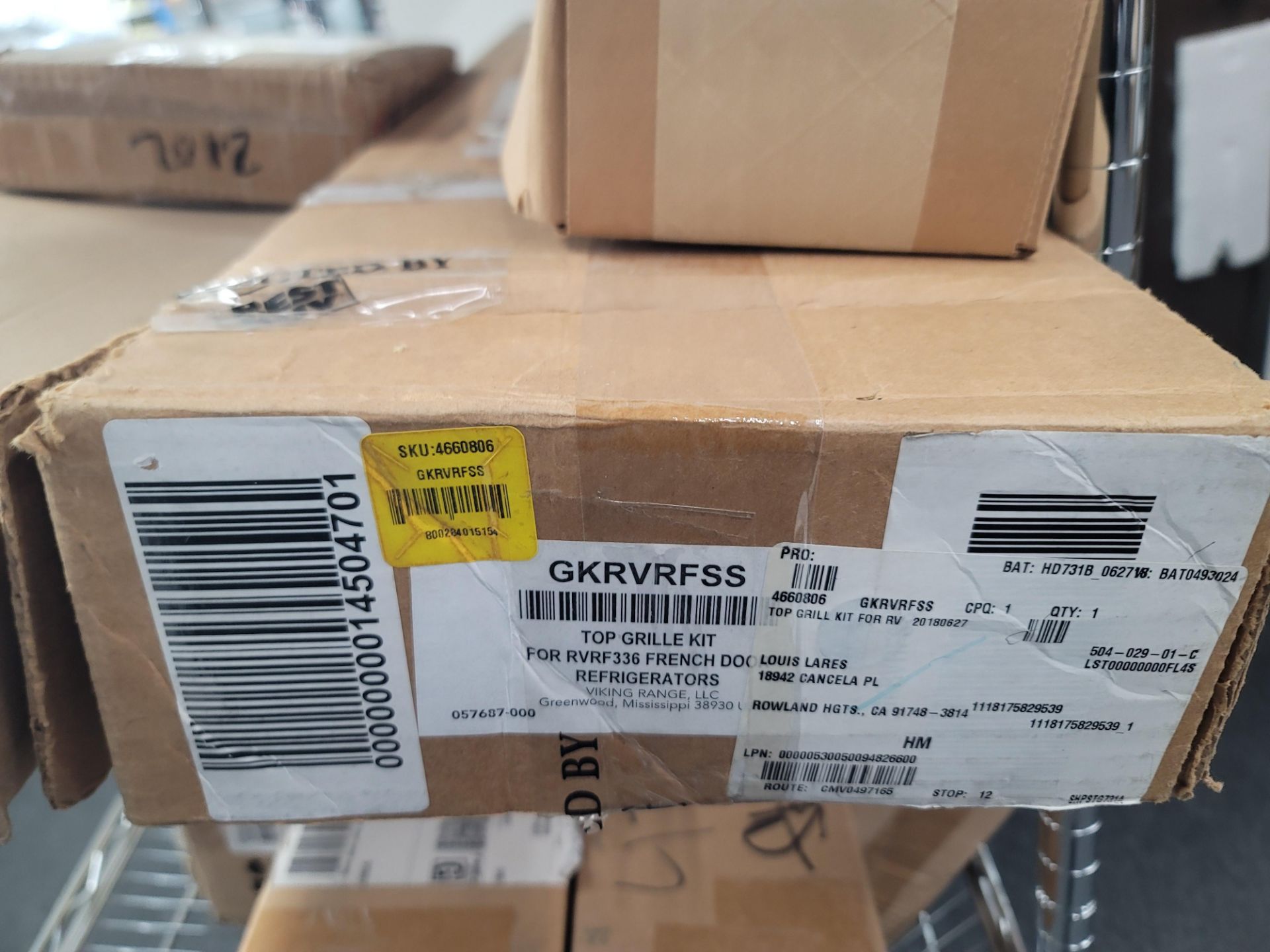 LOT - CONTENTS ONLY OF WIRE CART, TO CONTAIN APPLIANCE REPLACEMENT PARTS - Image 3 of 16