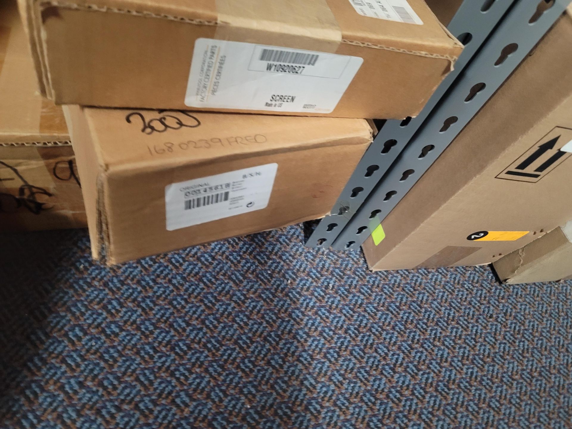 LOT - 8' SHELF UNIT W/ CONTENTS OF APPLIANCE REPLACEMENT PARTS - Image 18 of 23