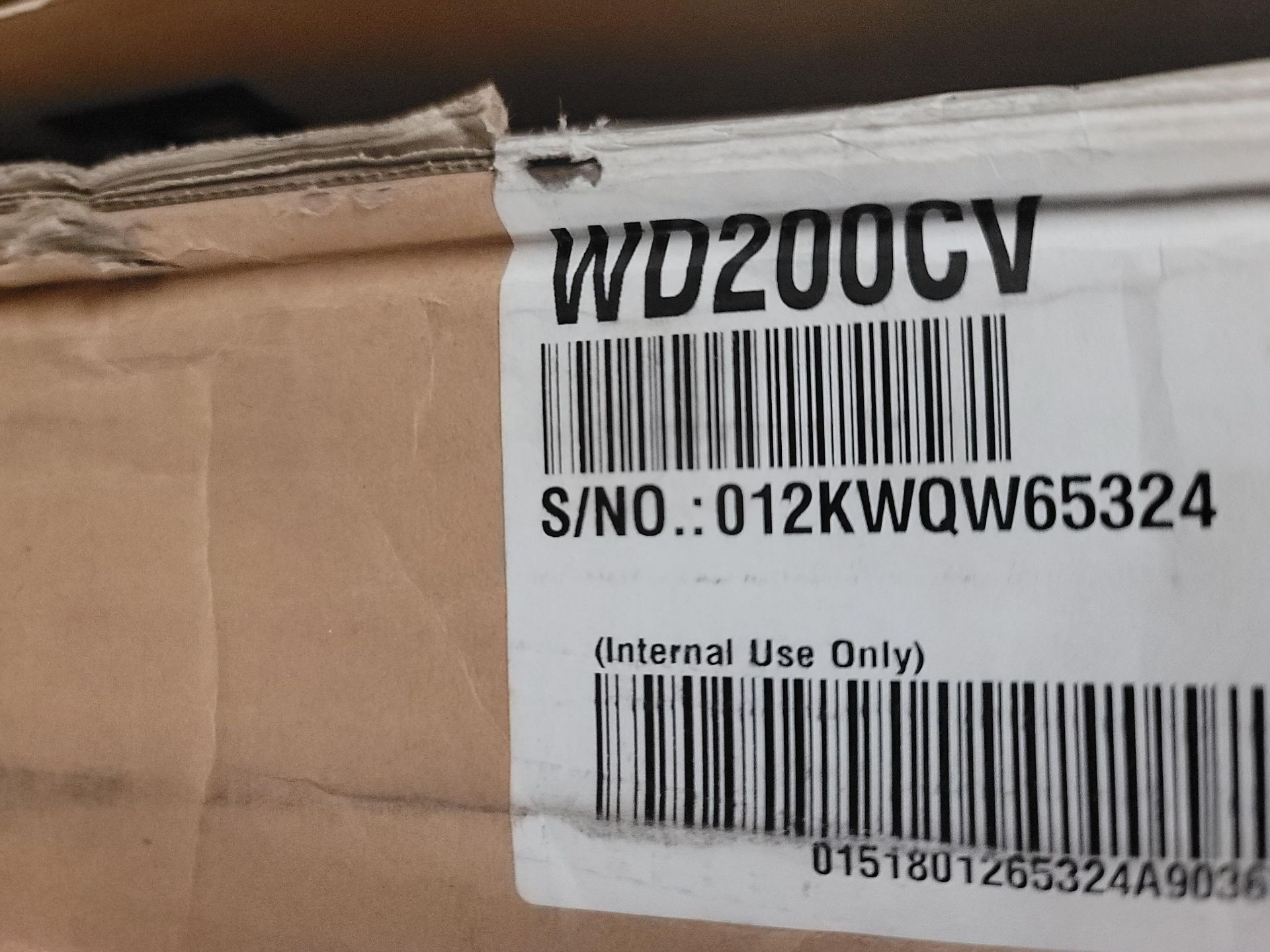 LG 27" SIDEKICK PEDESTAL WASHER IN GRAPHITE STEEL, 1.0 CU. FT. CAPACITY, MODEL WD200CV, IN - Image 2 of 2