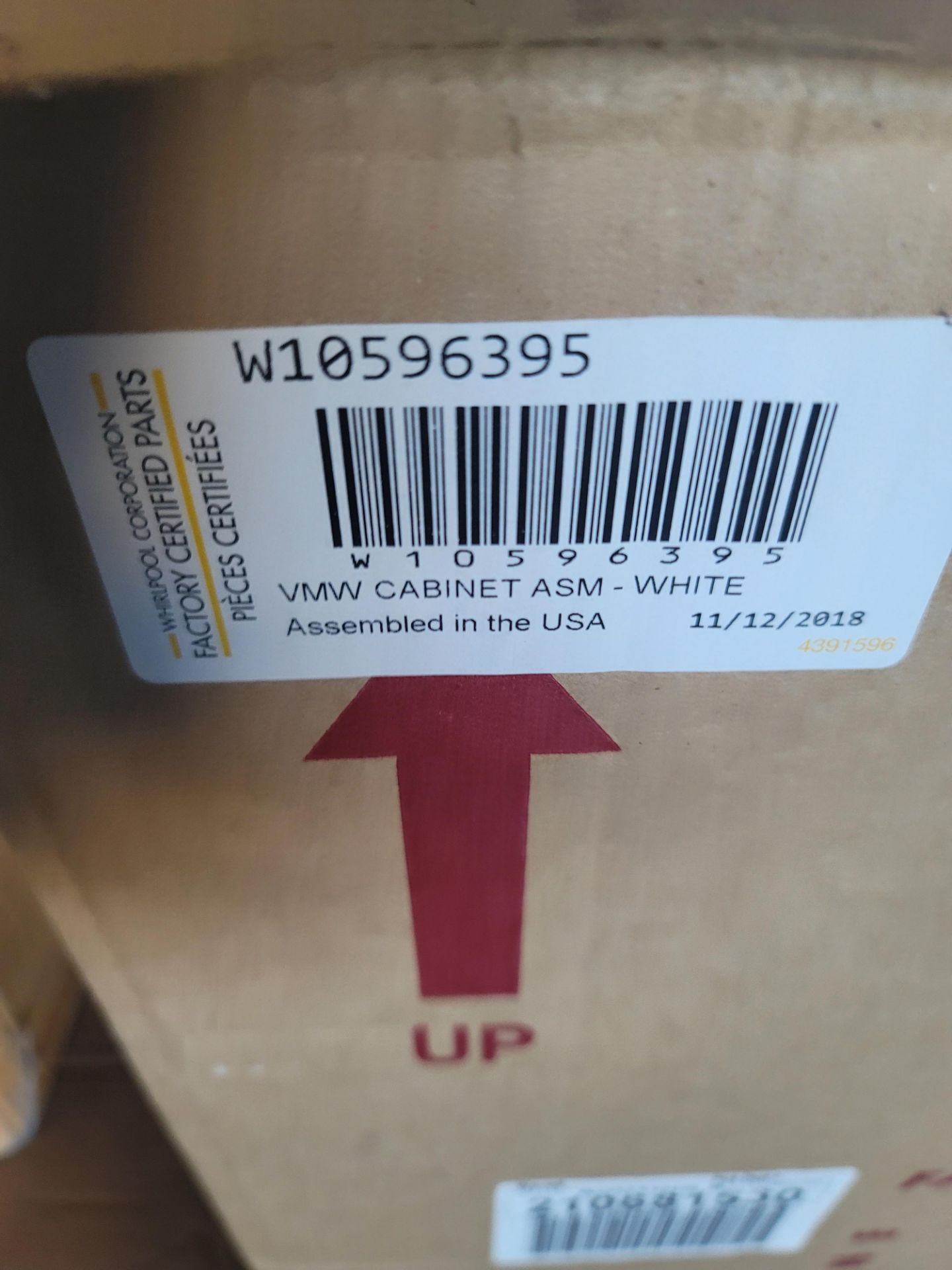 LOT - (1) SHELF OF BOXED APPLIANCE REPLACEMENT PARTS, APPROX. (13) CARTONS, PALLET OF SIGNAGE - Image 3 of 12