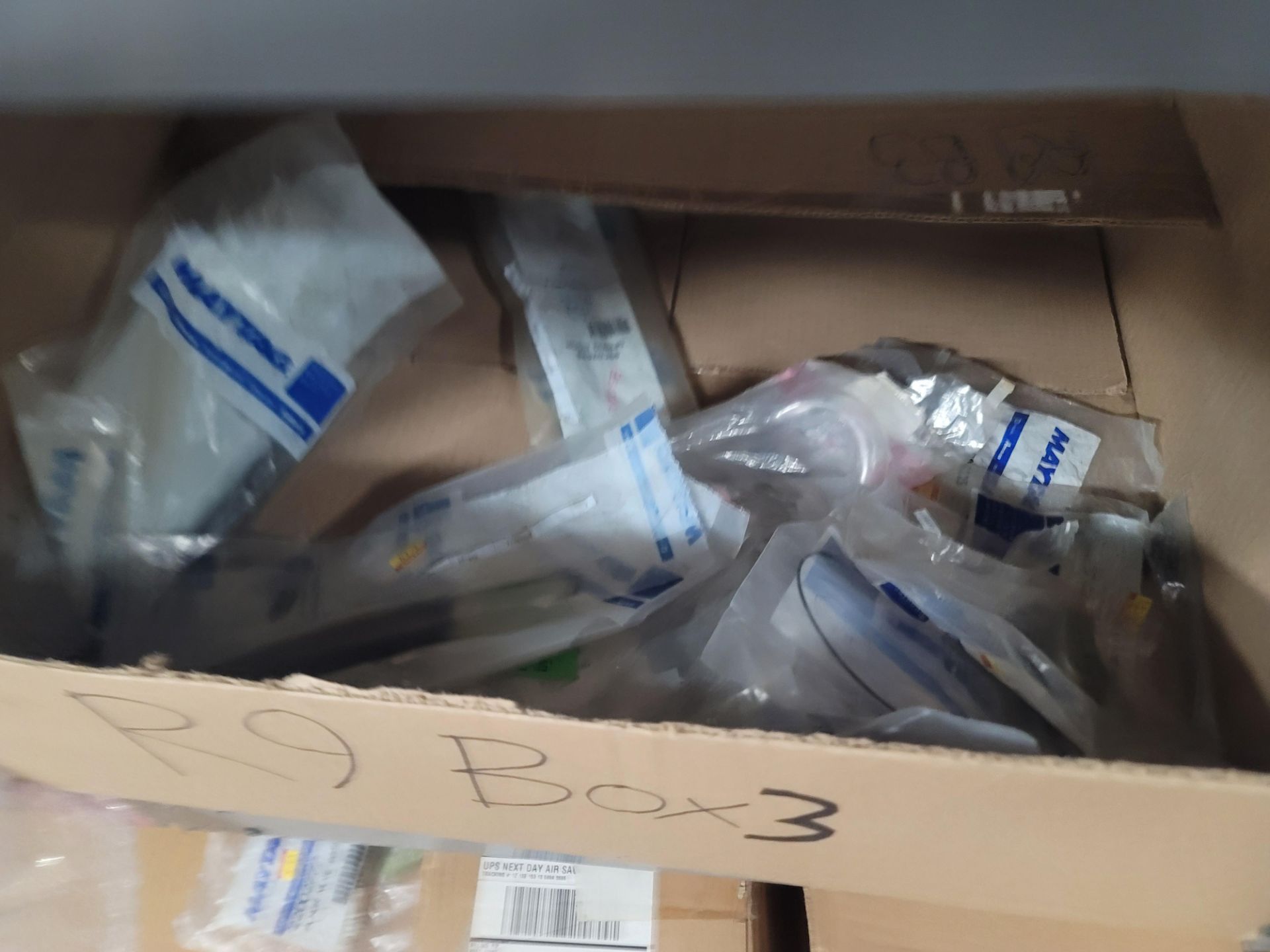 LOT - 8' SHELF UNIT W/ CONTENTS OF APPLIANCE REPLACEMENT PARTS - Image 11 of 17