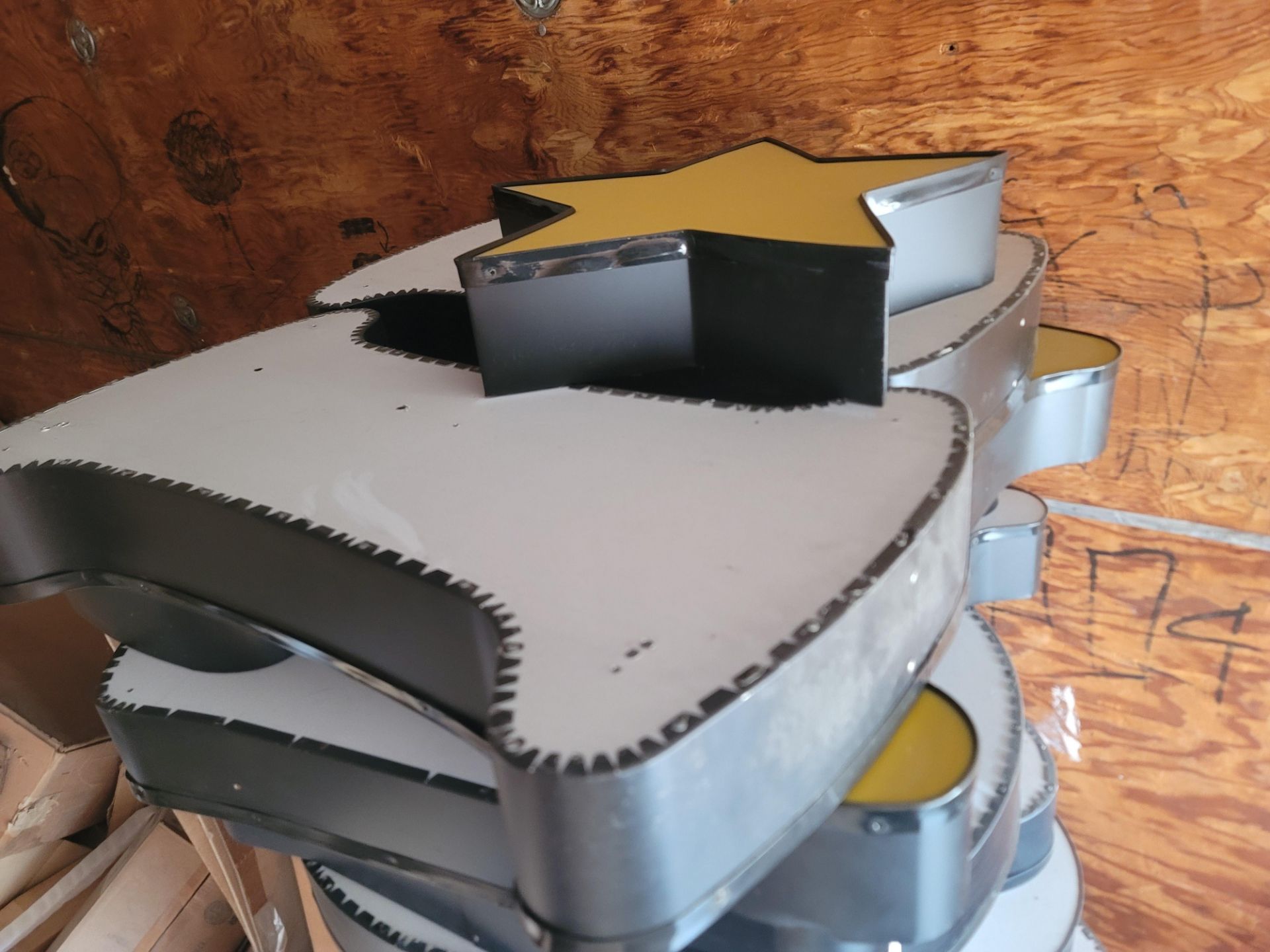 LOT - (2) PALLETS OF SIGN LETTERS, LETTERS MEASURE APPROX. 32" X 44" - Image 7 of 8