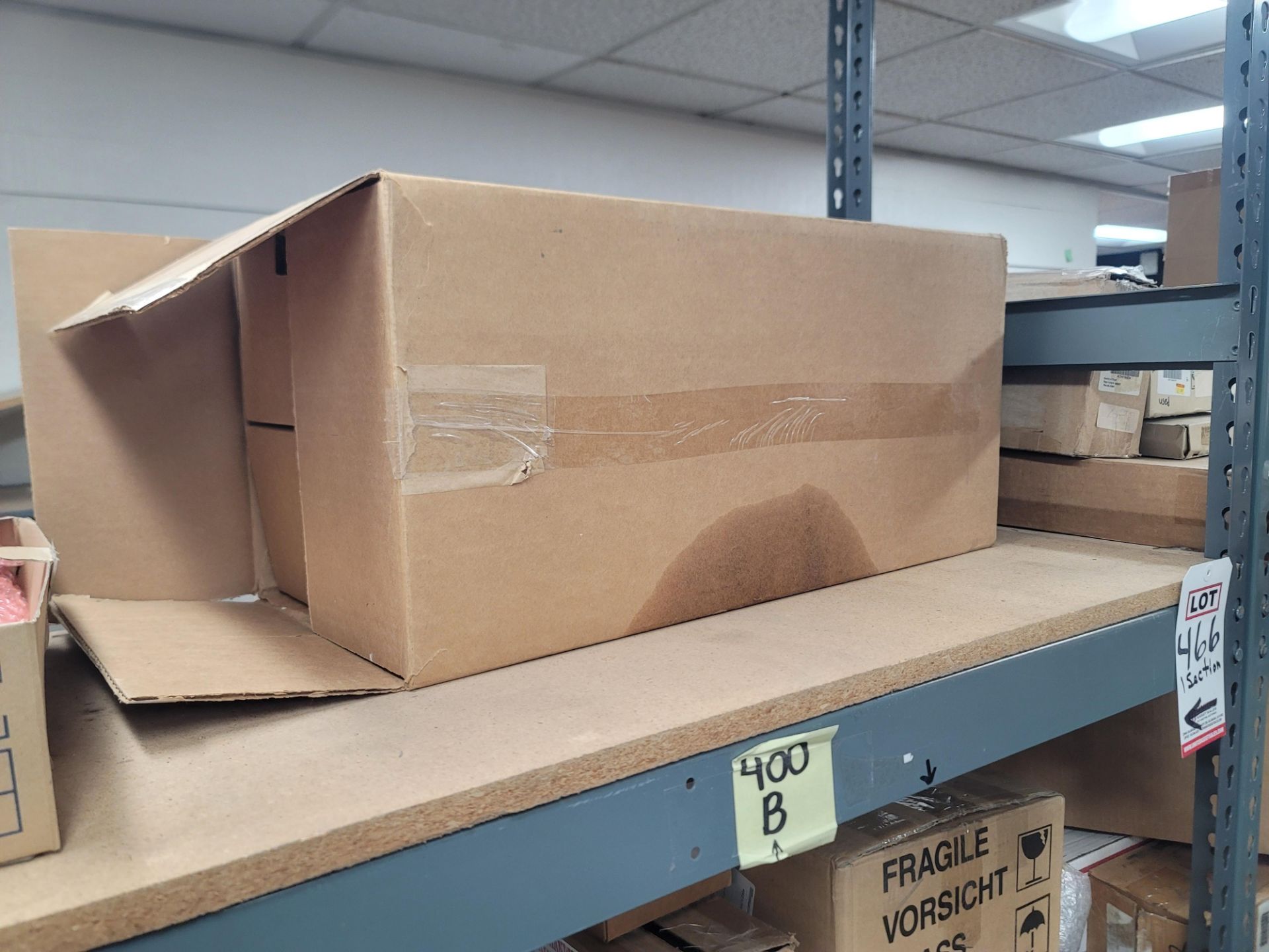 LOT - 8' SHELF UNIT W/ CONTENTS OF APPLIANCE REPLACEMENT PARTS - Image 2 of 19