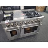 NXR CULINARY SERIES 48" PROFESSIONAL GAS RANGE W/ (6) BURNERS AND 4.5 CU. FT. OVEN CAPACITY IN