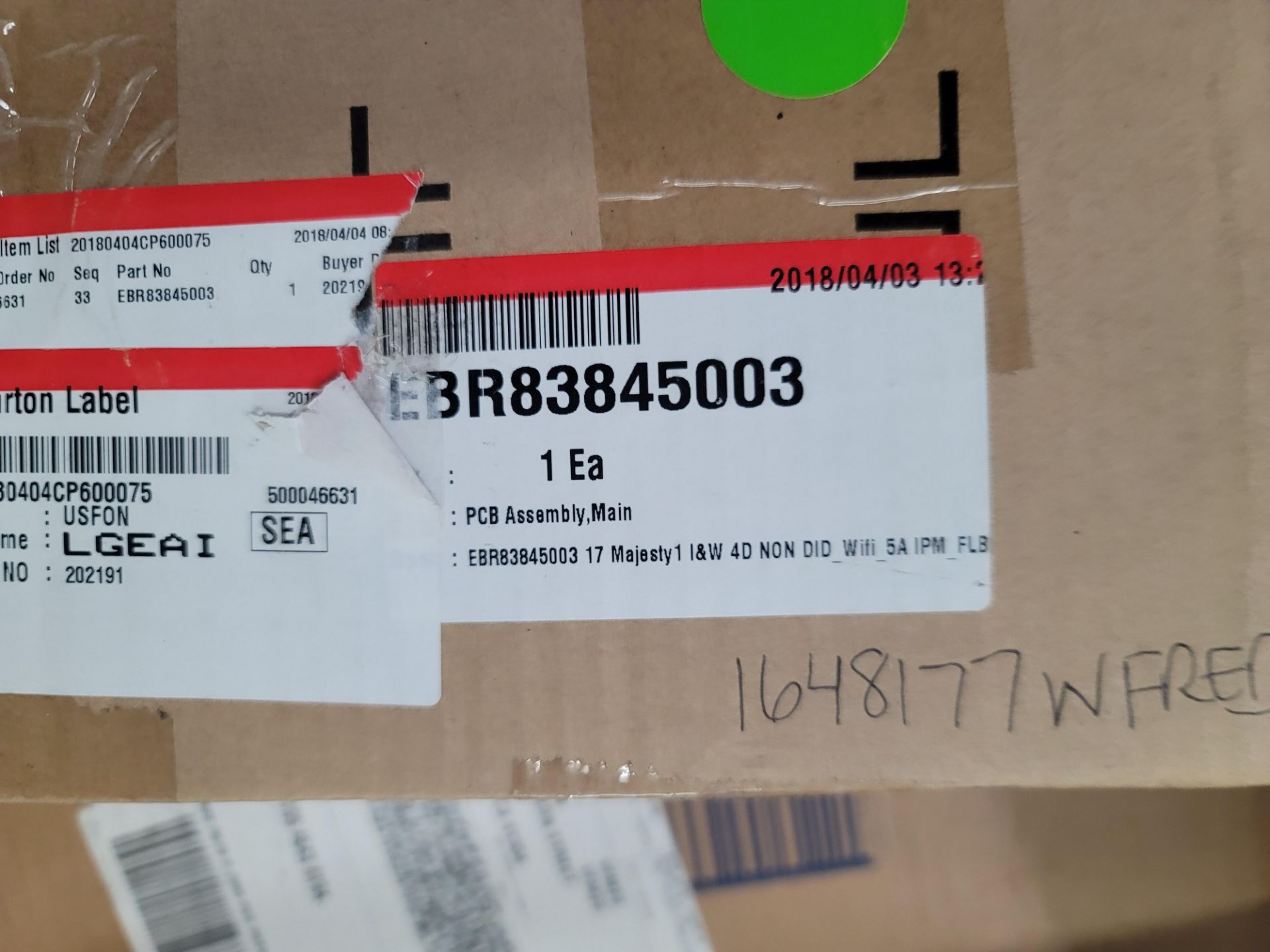 LOT - CONTENTS ONLY OF WIRE CART, TO CONTAIN APPLIANCE REPLACEMENT PARTS, PLUS BOX OF PARTS IN - Image 26 of 29