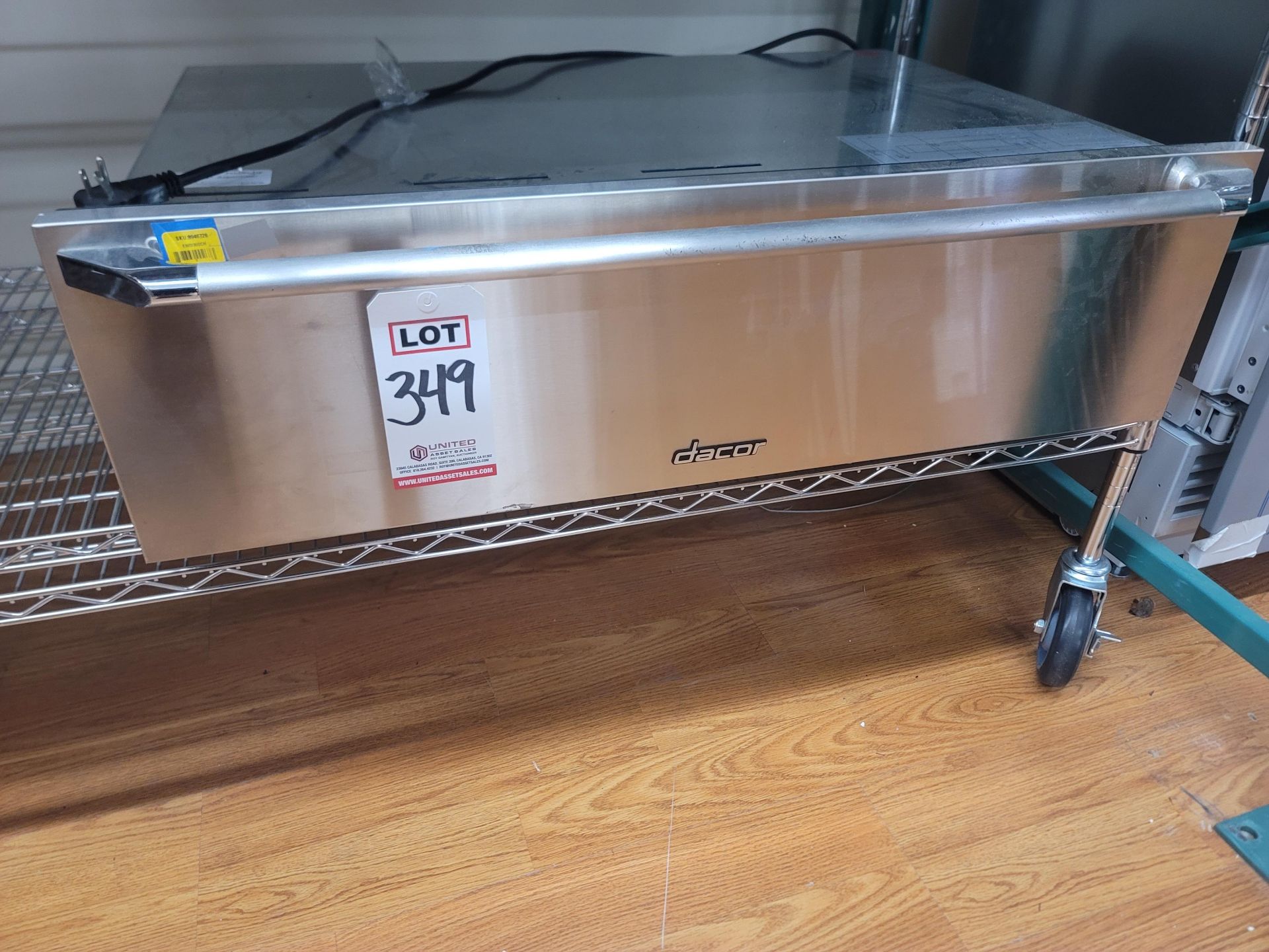 DACOR RENAISSANCE EPICURE 36" WARMING DRAWER, MODEL EWD36SCH