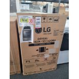 LG 27" ELECTRIC SMART DRYER IN GRAPHITE, 7.3 CU. FT. CAPACITY, MODEL DLE7300VE, IN UNOPENED CARTON