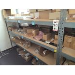 LOT - 8' SHELF UNIT W/ CONTENTS OF APPLIANCE REPLACEMENT PARTS