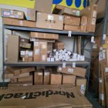 SHELF UNIT, 8' X 4' X 7' HT, CONTENTS NOT INCLUDED, (DELAYED PICKUP UNTIL WEDNESDAY, FEBRUARY 18)