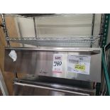 DACOR RENAISSANCE EPICURE 36" WARMING DRAWER, MODEL EWD36SCH