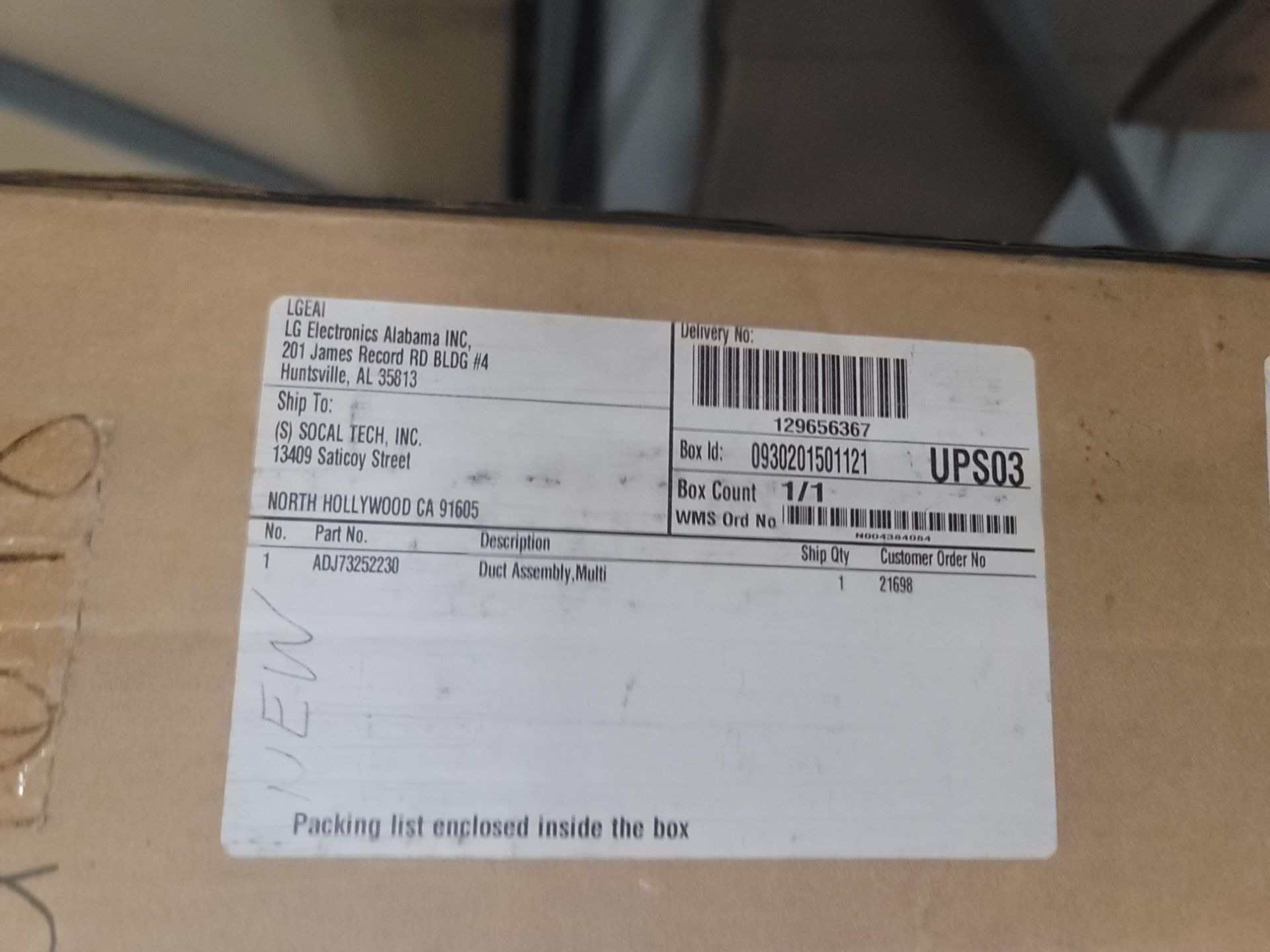 LOT - (1) SHELF OF BOXED APPLIANCE REPLACEMENT PARTS, APPROX. (11) CARTONS - Image 8 of 8