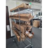 LOT - CONTENTS ONLY OF WIRE CART, TO CONTAIN APPLIANCE REPLACEMENT PARTS, PLUS BOX OF PARTS IN