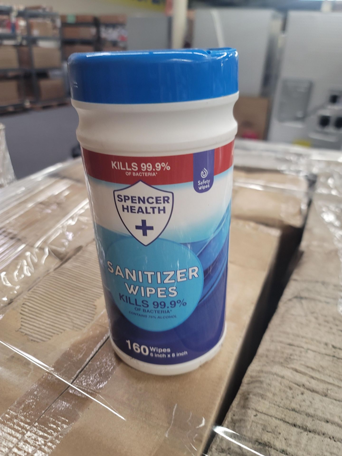 LOT - PALLET OF SPENCER HEALTH SANITIZER WIPES - Image 3 of 3