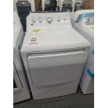 GE 27" ELECTRIC DRYER IN WHITE, 7.2 CU. FT. CAPACITY, MODEL GTD42EASJWW
