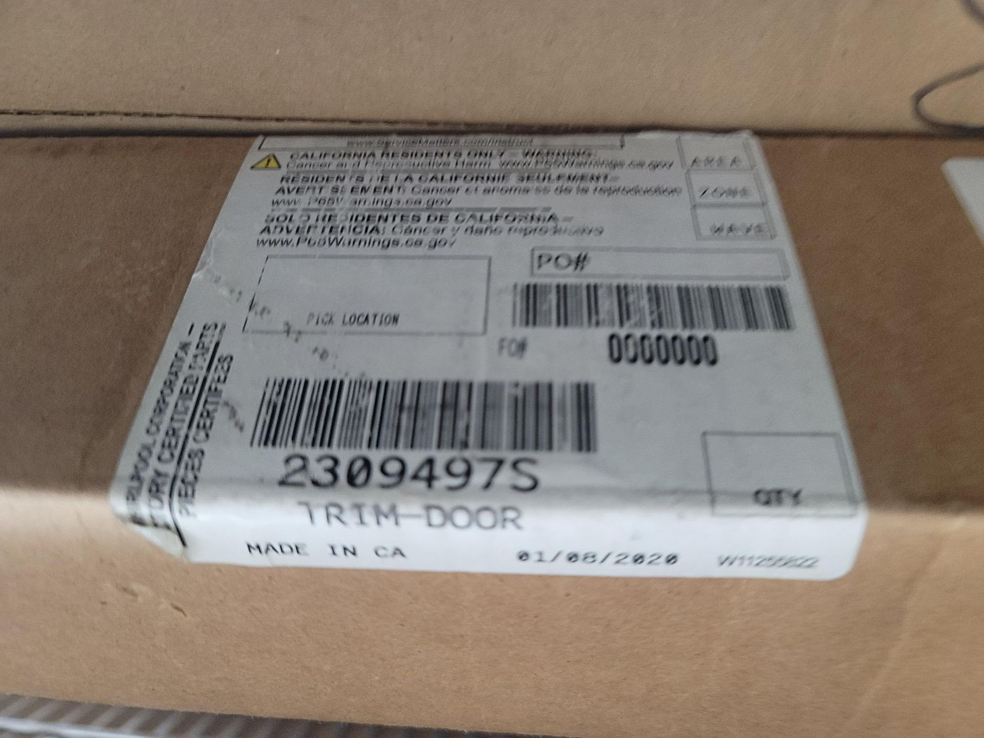 LOT - CONTENTS ONLY OF WIRE CART, TO CONTAIN APPLIANCE REPLACEMENT PARTS, PLUS BOX OF PARTS IN - Image 5 of 29