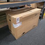 THERMADOR 36" WALL MOUNT CHIMNEY RANGE HOOD, MODEL HMCN36FS, IN ORIGINAL CARTON