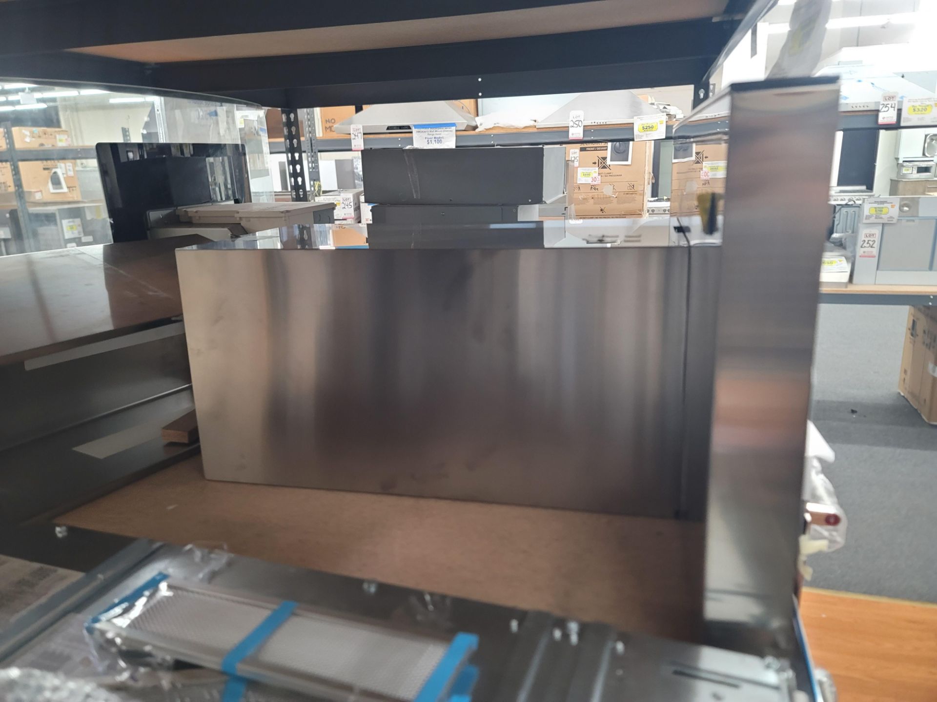 JENNAIR LUSTRE SERIES 36" WALL MOUNT RANGE HOOD, MODEL JVR0436HS - Image 2 of 3