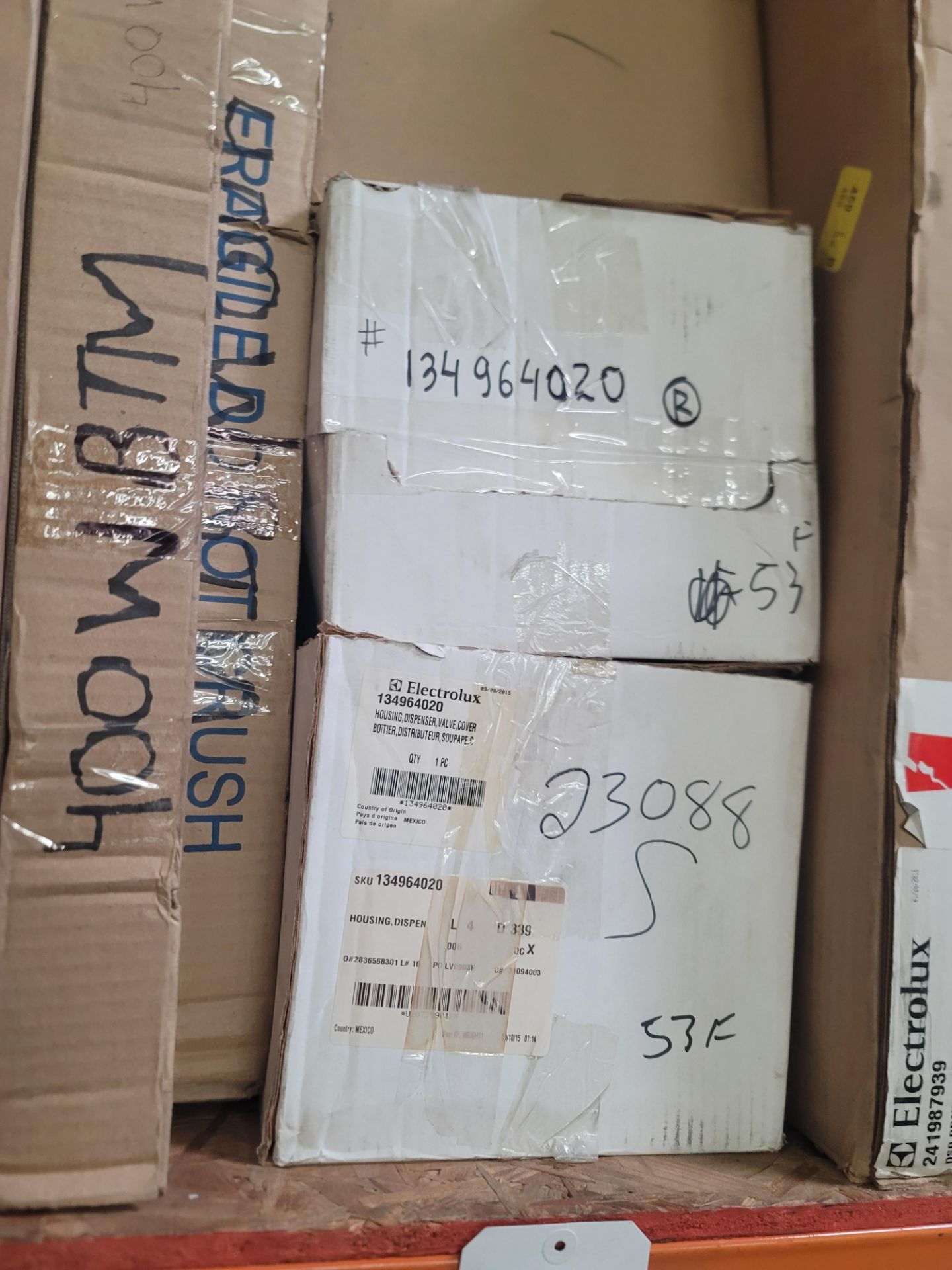 LOT - (1) SHELF OF BOXED APPLIANCE REPLACEMENT PARTS, APPROX. (15) CARTONS - Image 9 of 12