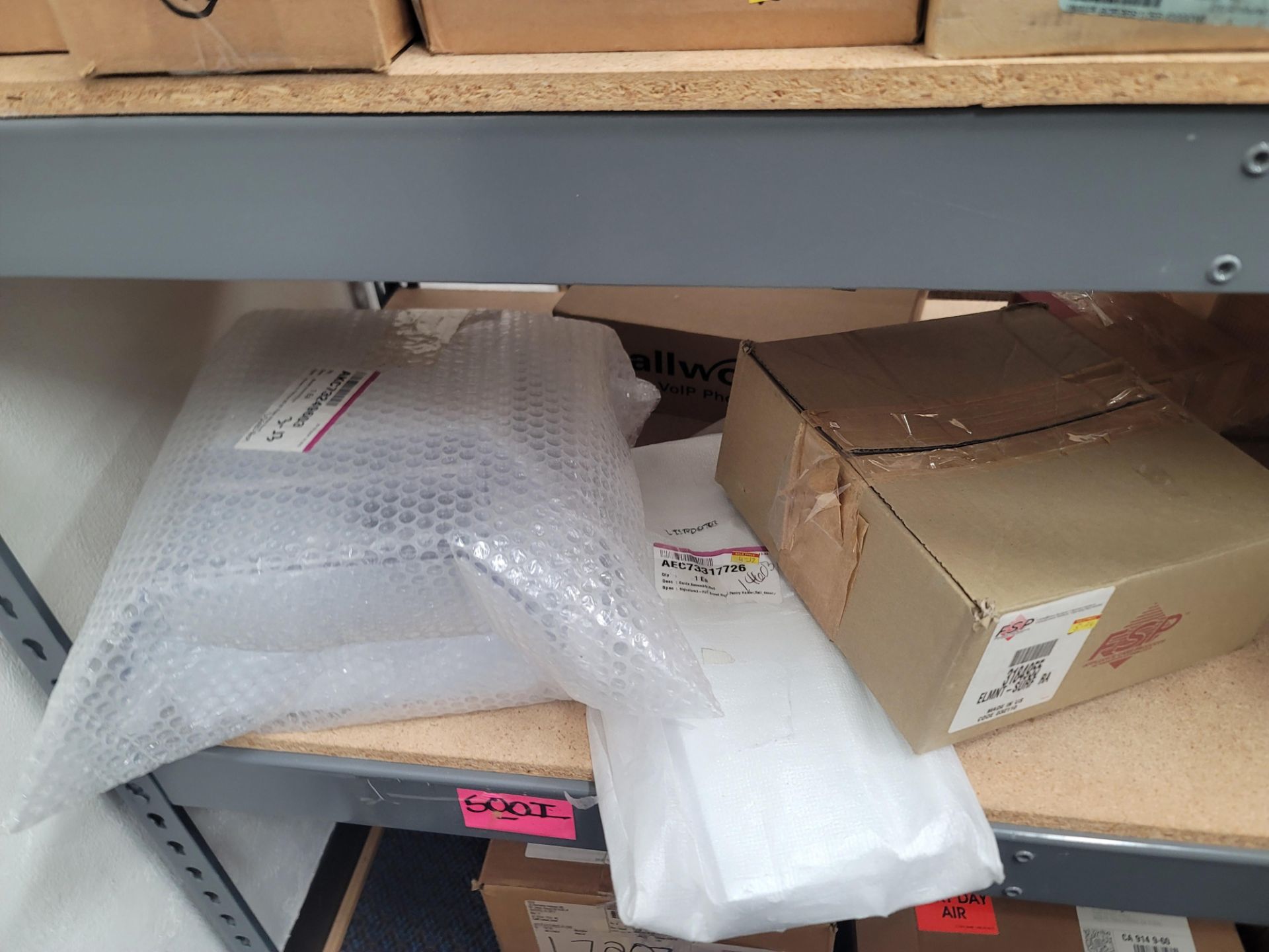 LOT - 8' SHELF UNIT W/ CONTENTS OF APPLIANCE REPLACEMENT PARTS - Image 15 of 33