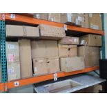 LOT - SHELF OF BOXED APPLIANCE REPLACEMENT PARTS, APPROX. (13) CARTONS