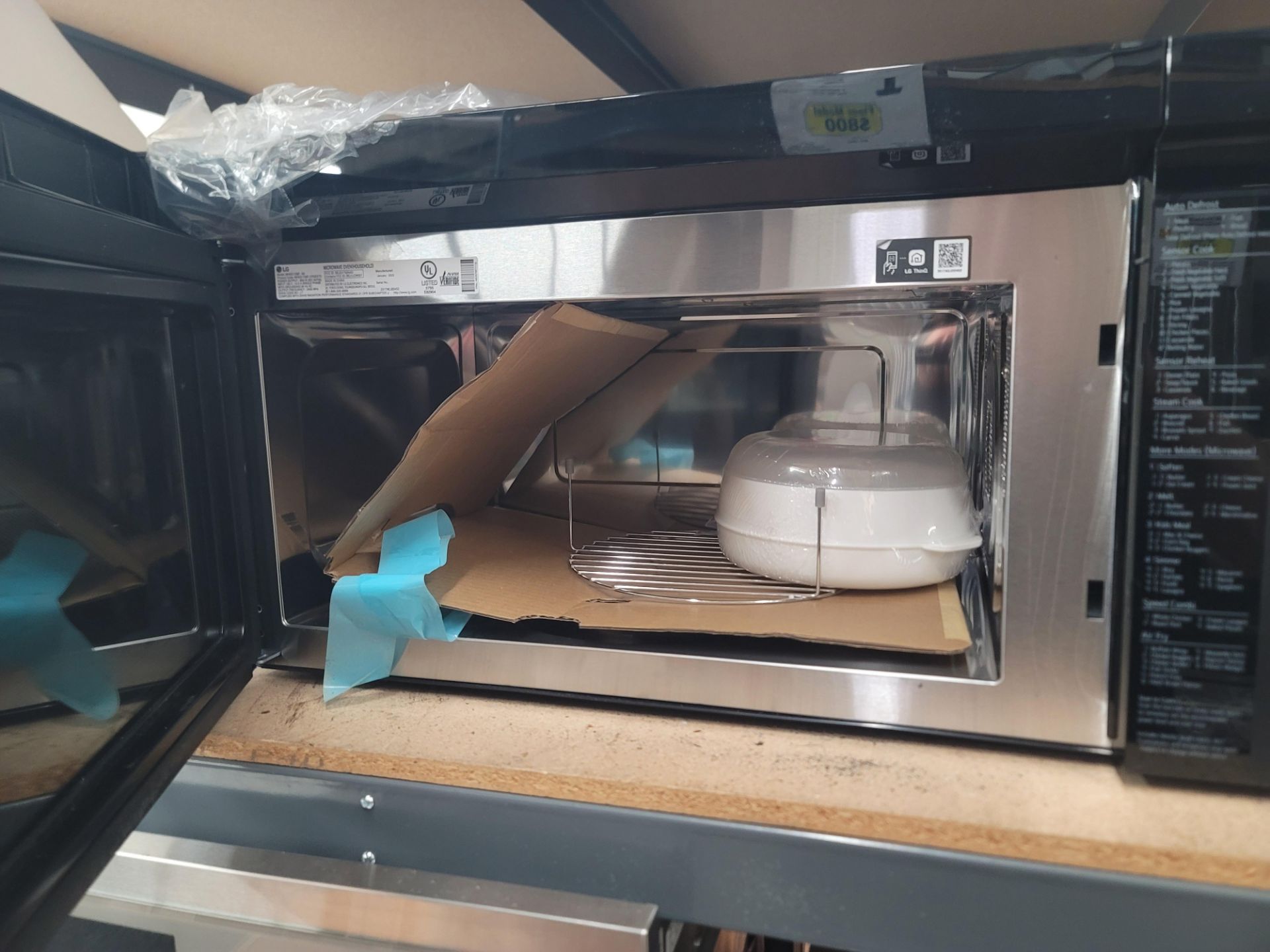 LG STUDIO 30" OVER-THE-RANGE CONVECTION SMART MICROWAVE OVEN IN STAINLESS STEEL, 1.7 CU. FT. - Image 2 of 3