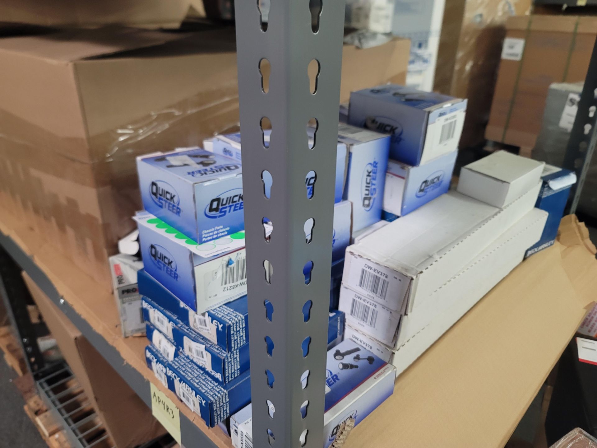 LOT - SHELF UNIT, 3' X 4', W/ CONTENTS OF CAR PARTS - Image 5 of 7