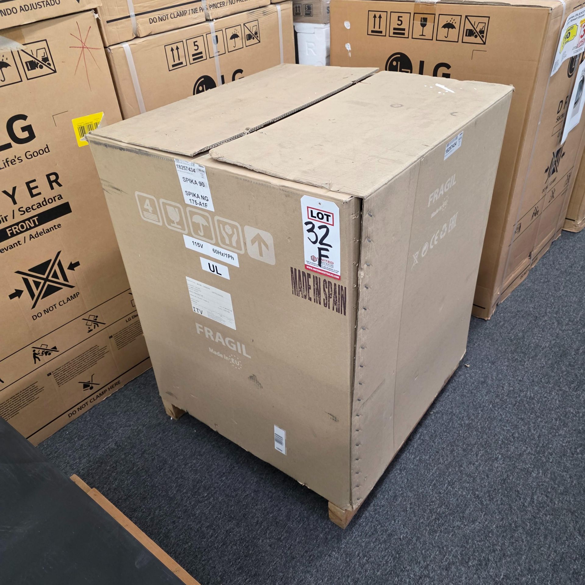 ITV COMMERCIAL ICE MAKER, MODEL SPIKA NG 175-A1F - Image 4 of 4