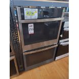 GE PROFILE 30" SMART CONVECTION DOUBLE WALL OVEN IN STAINLESS STEEL, 5.0 CU. FT. UPPER CAPACITY /