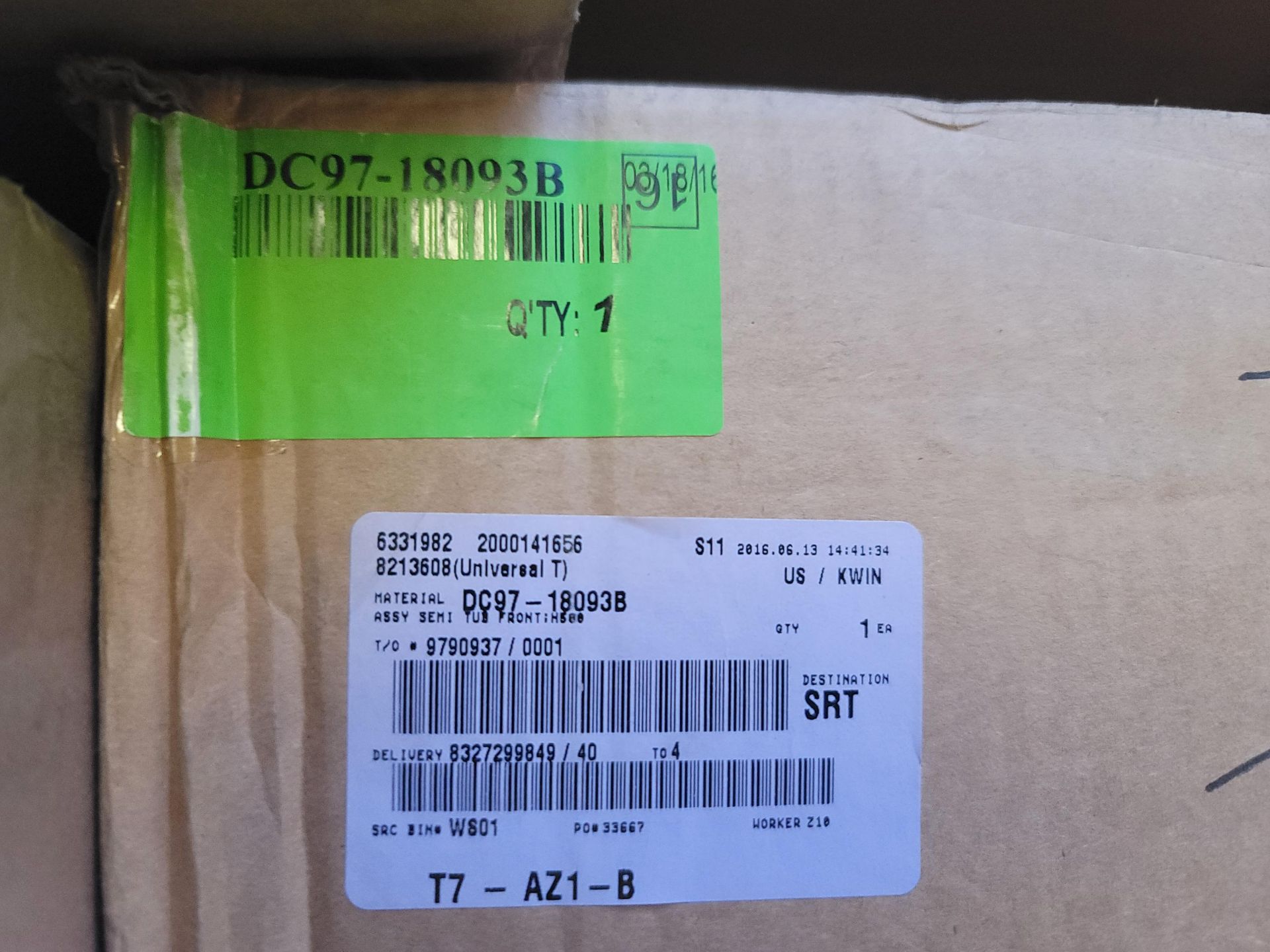 LOT - (1) SHELF OF BOXED APPLIANCE REPLACEMENT PARTS, APPROX. (11) CARTONS - Image 6 of 10