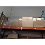 LOT - SHELF OF BOXED APPLIANCE REPLACEMENT PARTS, APPROX. (8) CARTONS