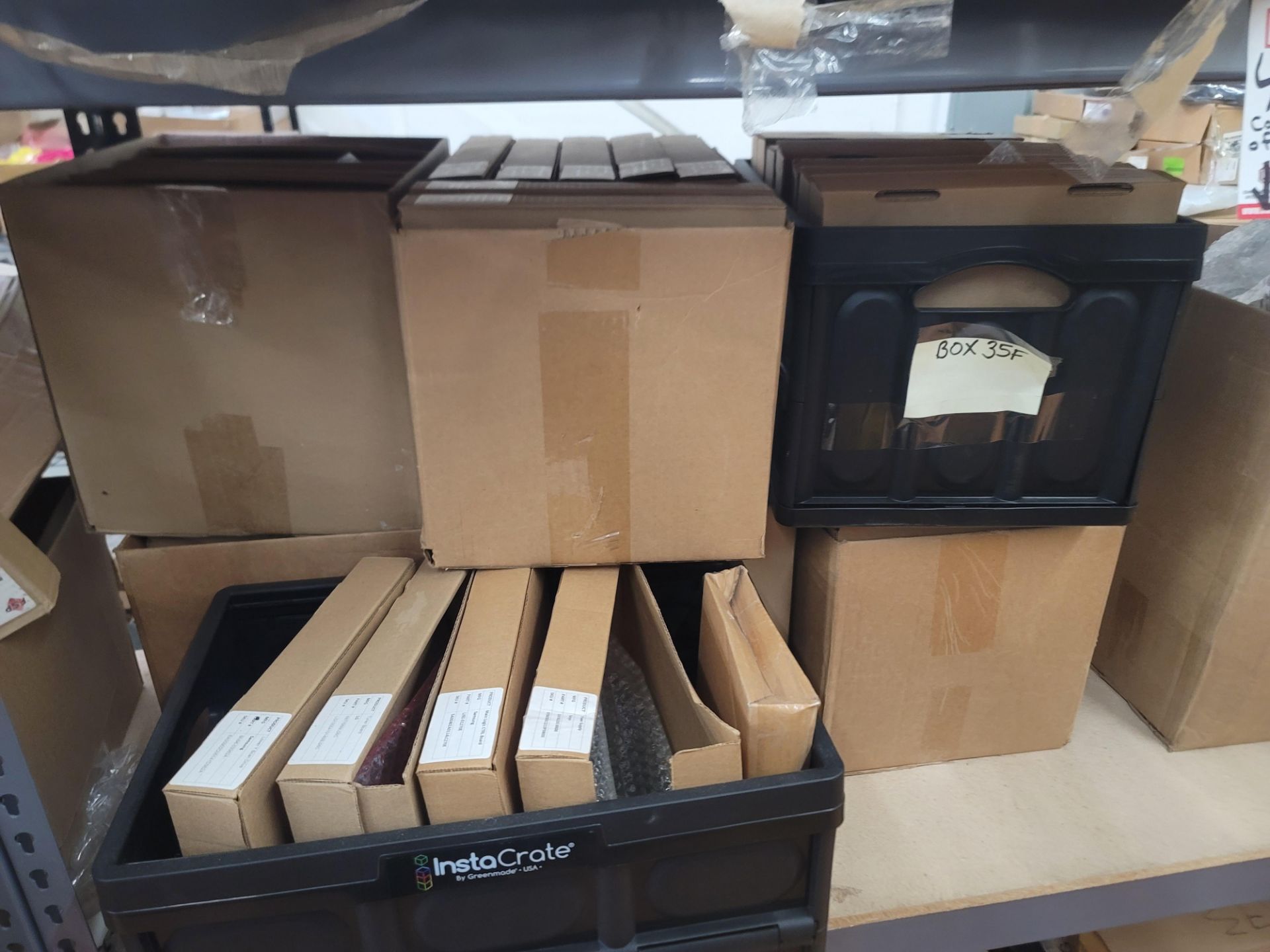 LOT - ALL APPLIANCE PARTS ON (2) 8' SHELVES - Image 2 of 8