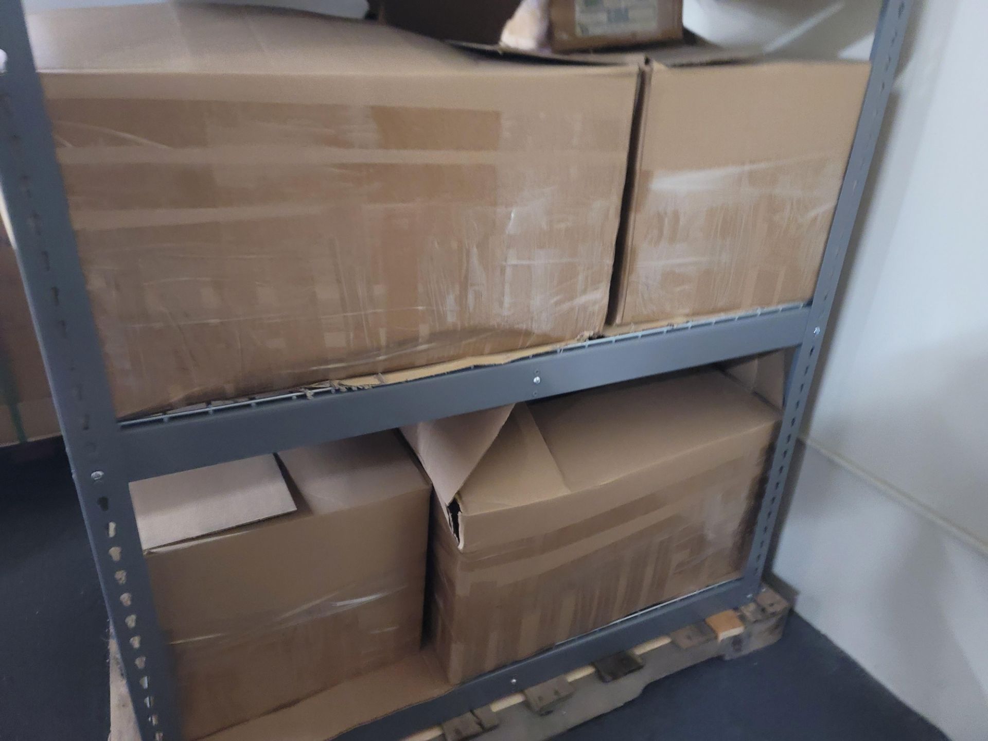 LOT - SHELF UNIT, 3' X 4', W/ CONTENTS OF CAR PARTS - Image 5 of 6