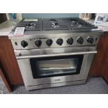 THOR KITCHEN 36" PROFESSIONAL GAS RANGE W/ (6) BURNERS AND 6.0 CU. FT. OVEN CAPACITY IN STAINLESS