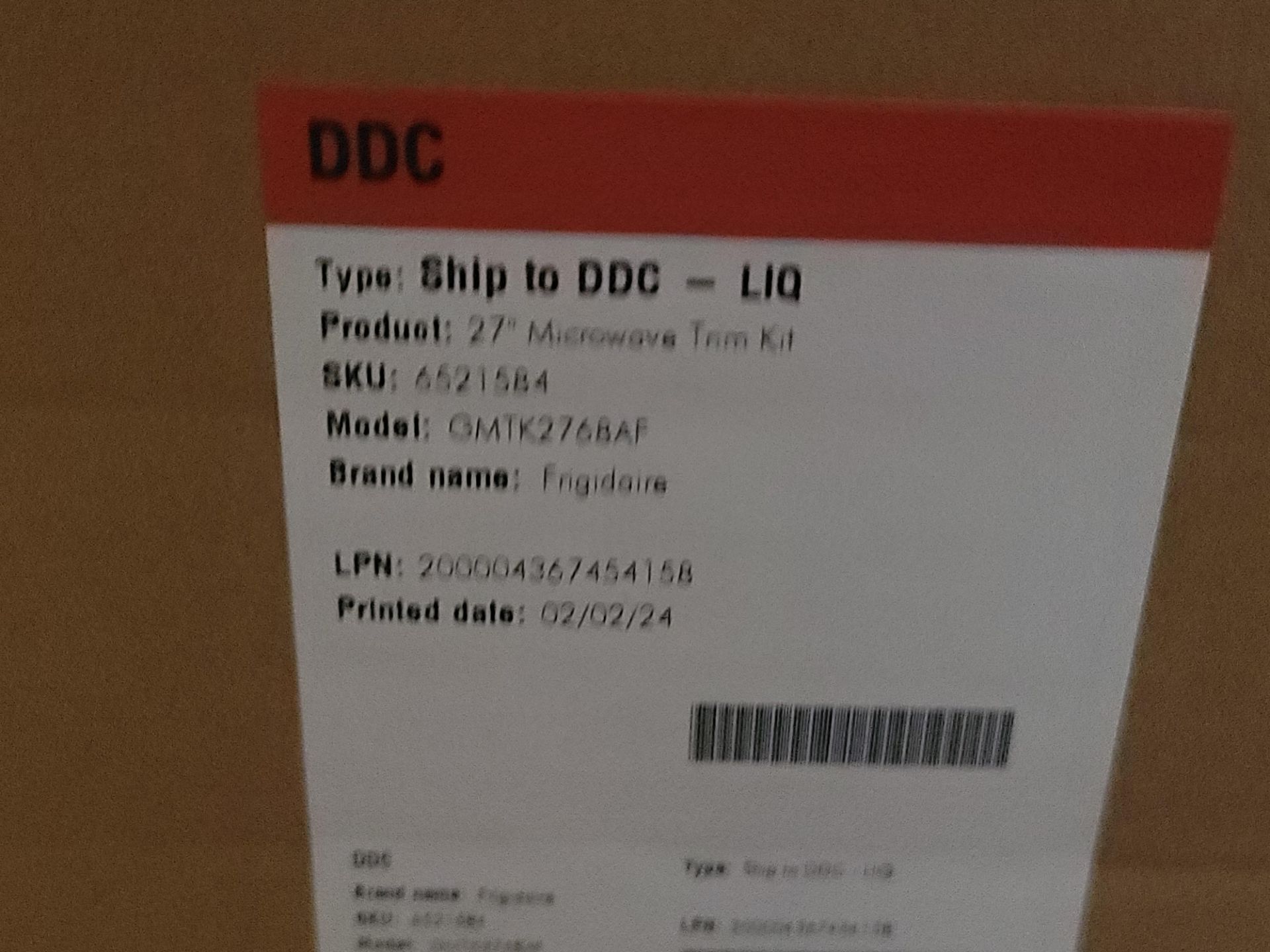 LOT - (1) SHELF OF BOXED APPLIANCE REPLACEMENT PARTS, APPROX. (8) CARTONS - Image 3 of 7