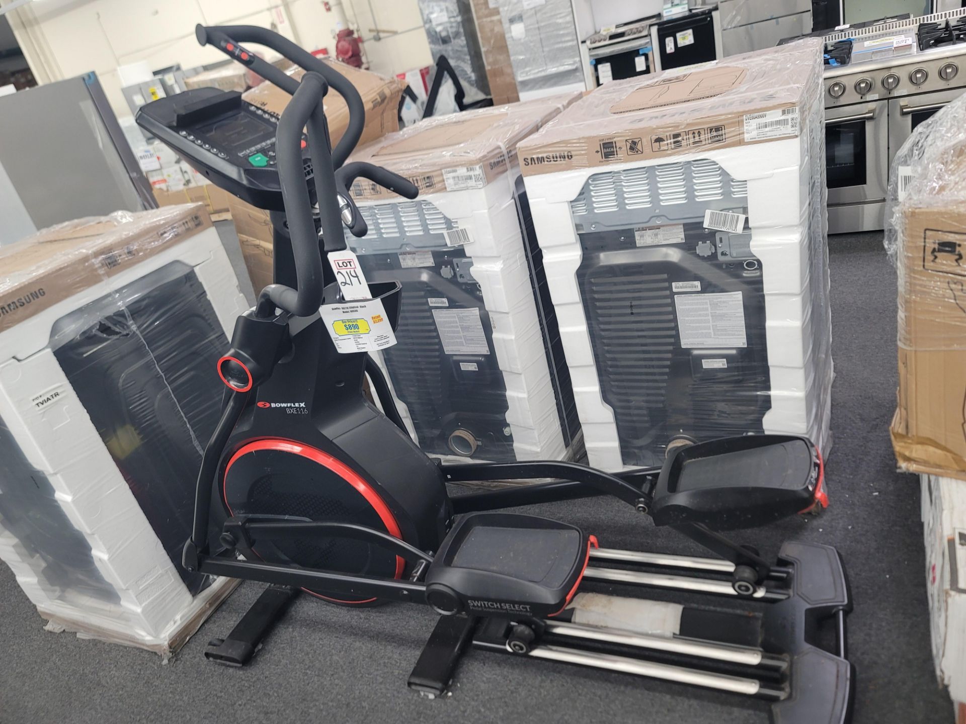 BOWFLEX BXE116 ELLIPTICAL IN BLACK, MODEL 100500