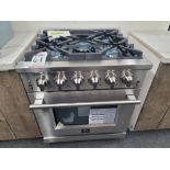 FORNO 30" FREESTANDING ALL GAS RANGE W/ (5) BURNERS AND 4.32 CU. FT. OVEN CAPACITY IN STAINLESS