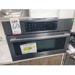 BOSCH 800 SERIES 30" BUILT-IN CONVECTION MICROWAVE OVEN W/ 1.6 CU. FT. CAPACITY IN BLACK STAINLESS