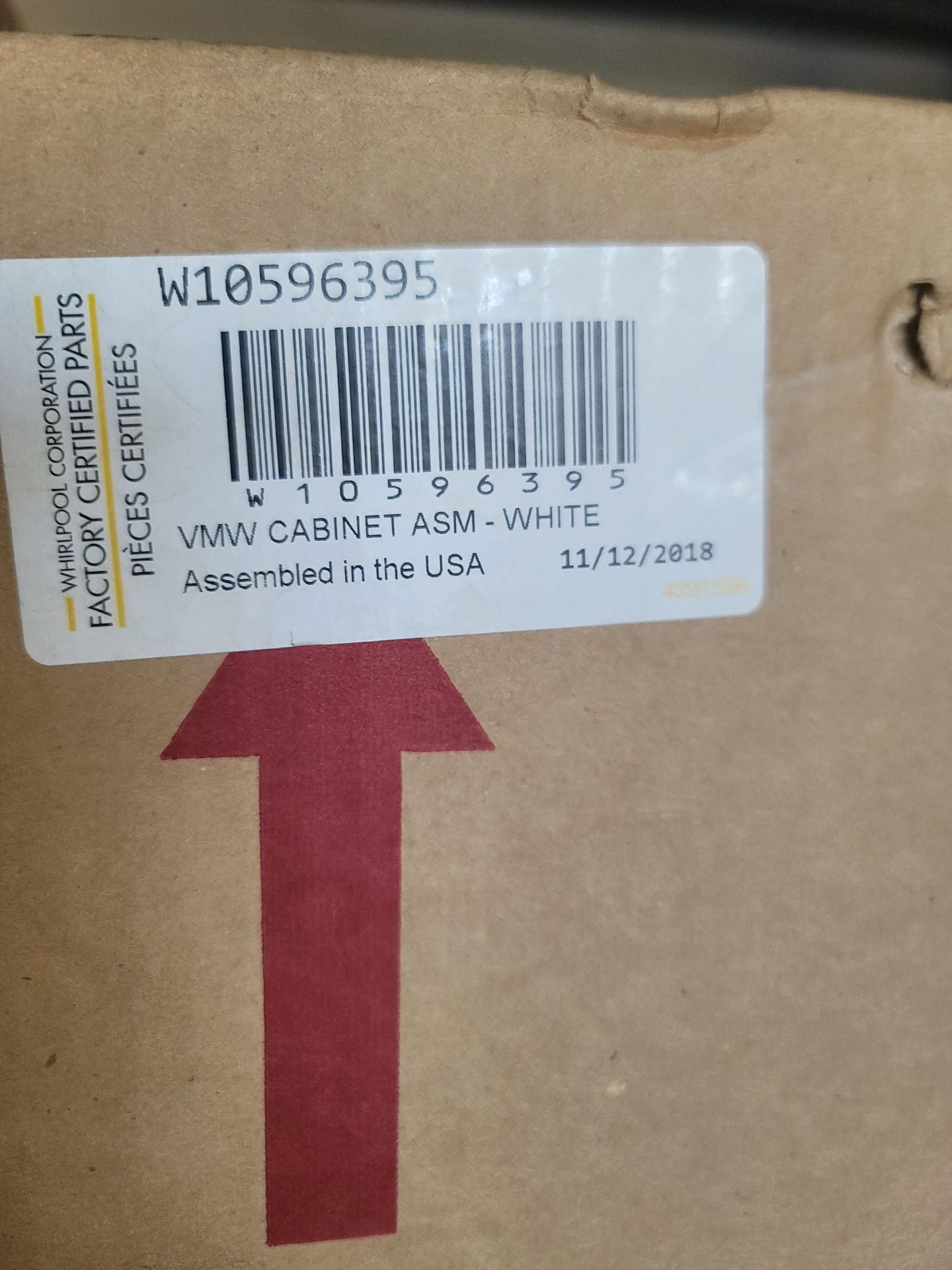 LOT - (1) SHELF OF BOXED APPLIANCE REPLACEMENT PARTS, APPROX. (13) CARTONS, PALLET OF SIGNAGE - Image 2 of 12