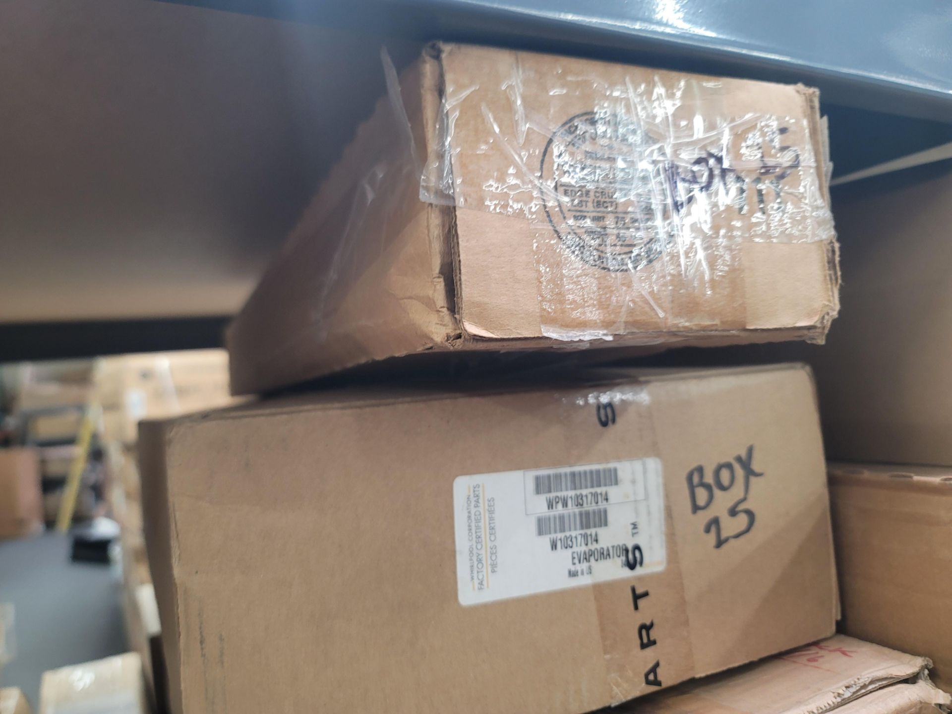 LOT - CONTENTS OF (2) 8' X 4' SHELVES, TO INCLUDE LOOSE AND BOXED APPLIANCE REPLACEMENT PARTS - Image 10 of 24