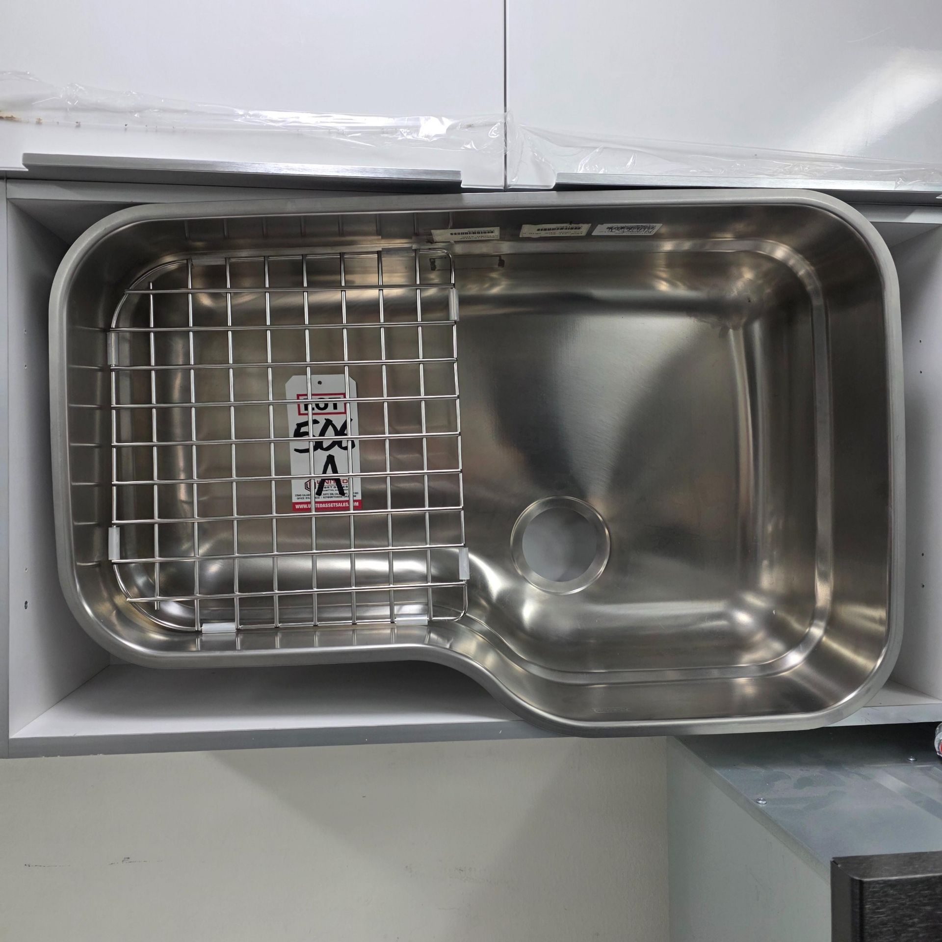 FRANKE ORCA SINGLE BOWL UNDERMOUNT KITCHEN SINK, MODEL ORX110